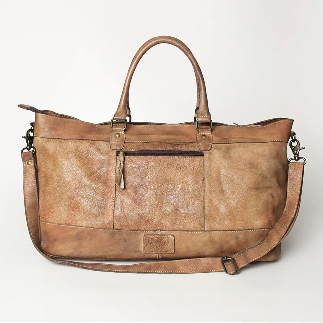 Deanna Leather Duffel Bag