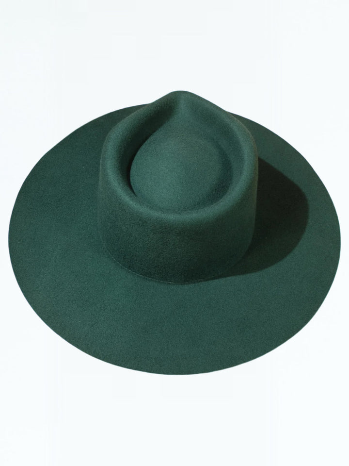 Turquoise Teardrop Panama Hat