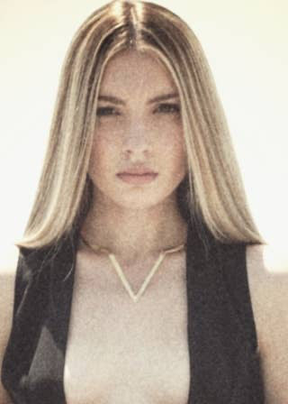 Brass V aztec Collar Necklace