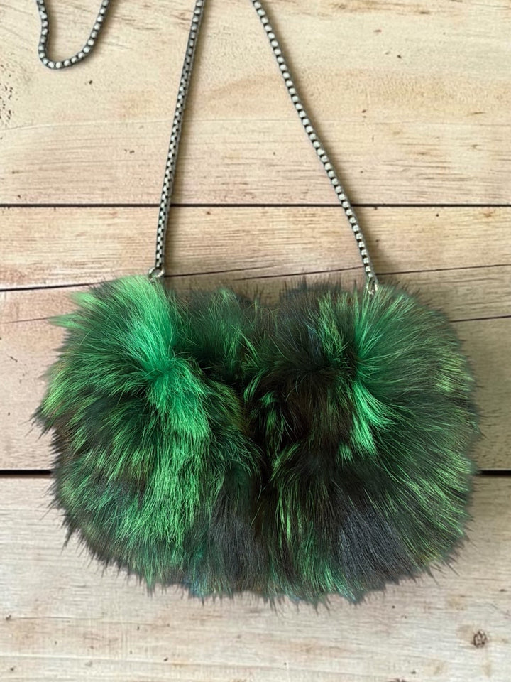 Fox Fur Muff Purse
