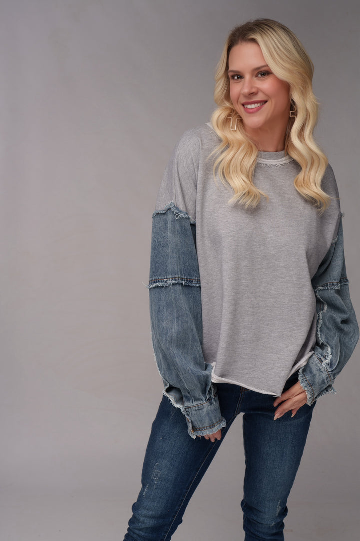 Denim My Way Sweatshirt