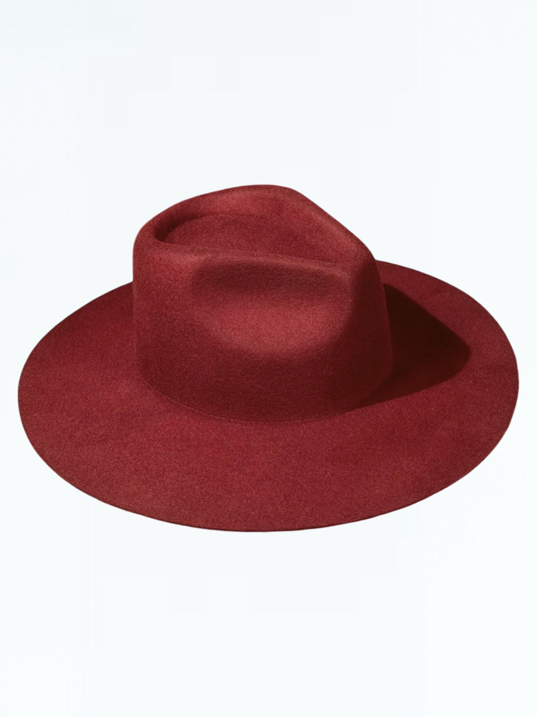 Raspberry Teardrop Panama Hat