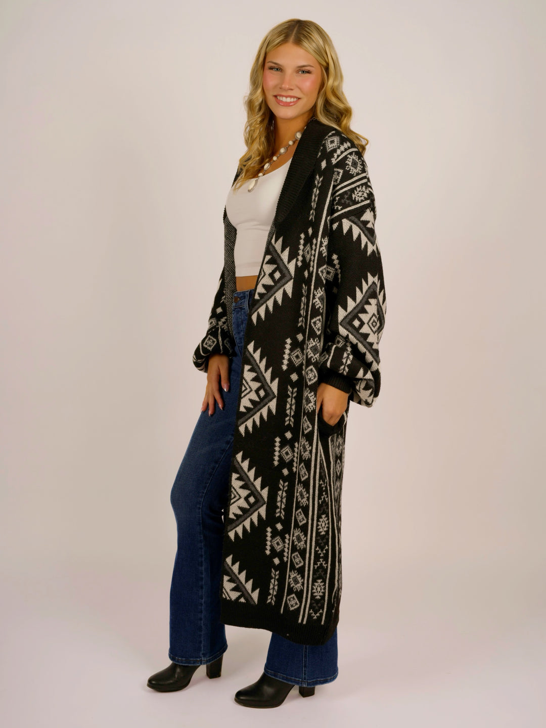 Aspen Aztec Western Cardigan