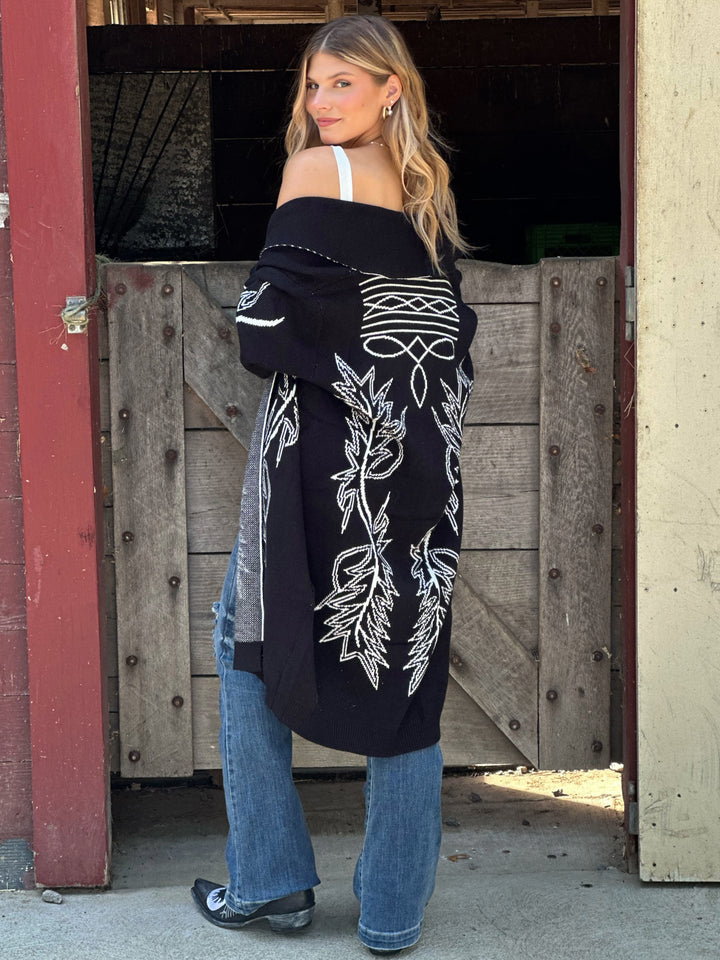 Buttery Soft Boot-stitch Cardigan