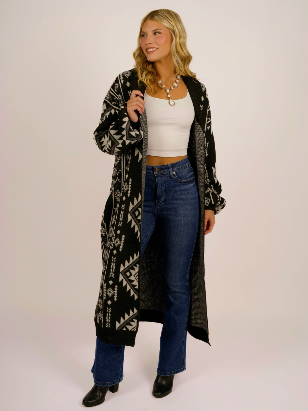 Aspen Aztec Western Cardigan