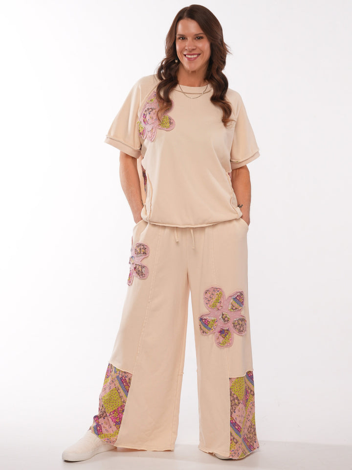 Flower Patch Mineral Wash Pants