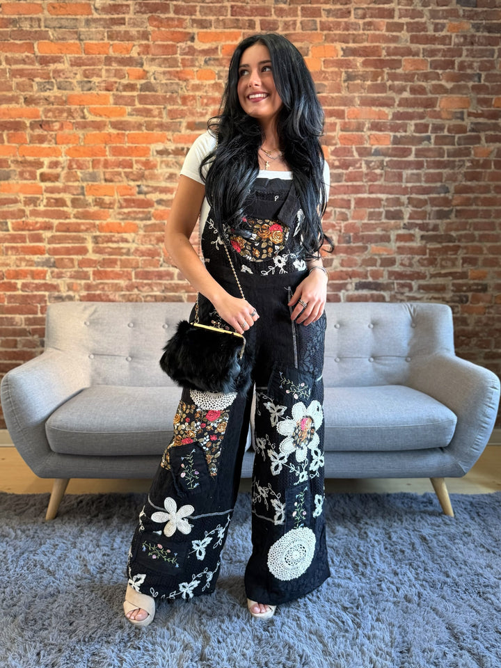 POL Starlit Stitch Overalls