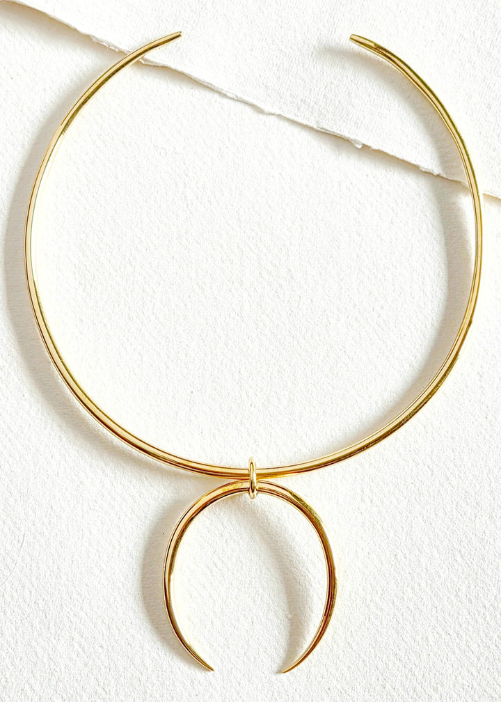 Arc Claw Choker Boho Necklace