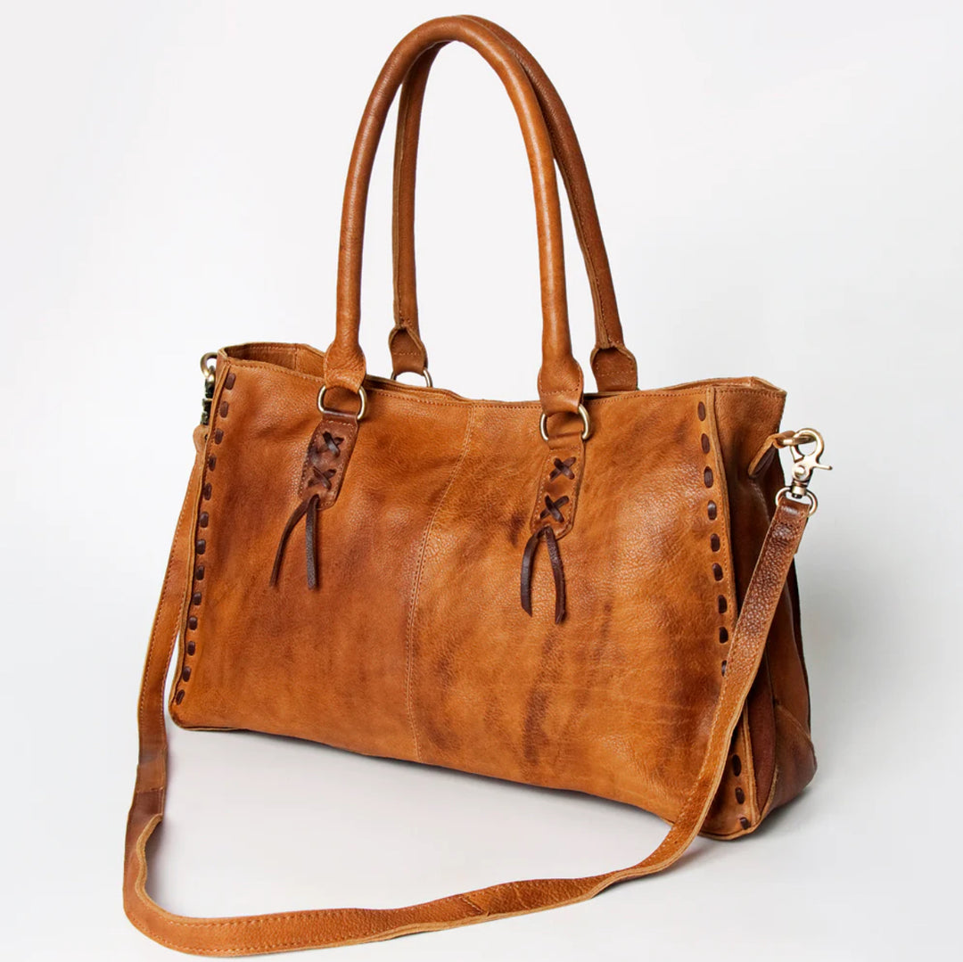 Chloe Leather Tote Bag