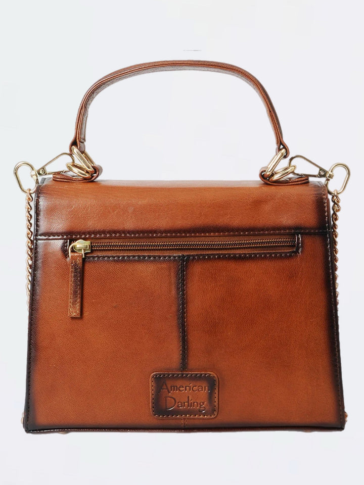 The Natalia Full-Grain Leather Handbag