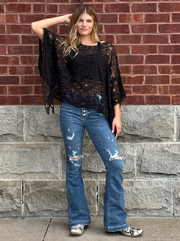 The Black Eliza Top