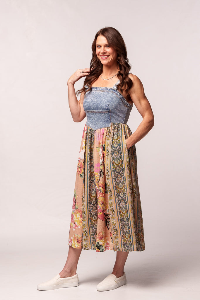 knee length dresses for ladies Day Dreamer MIDI Dress – Salt and Grace Boutique