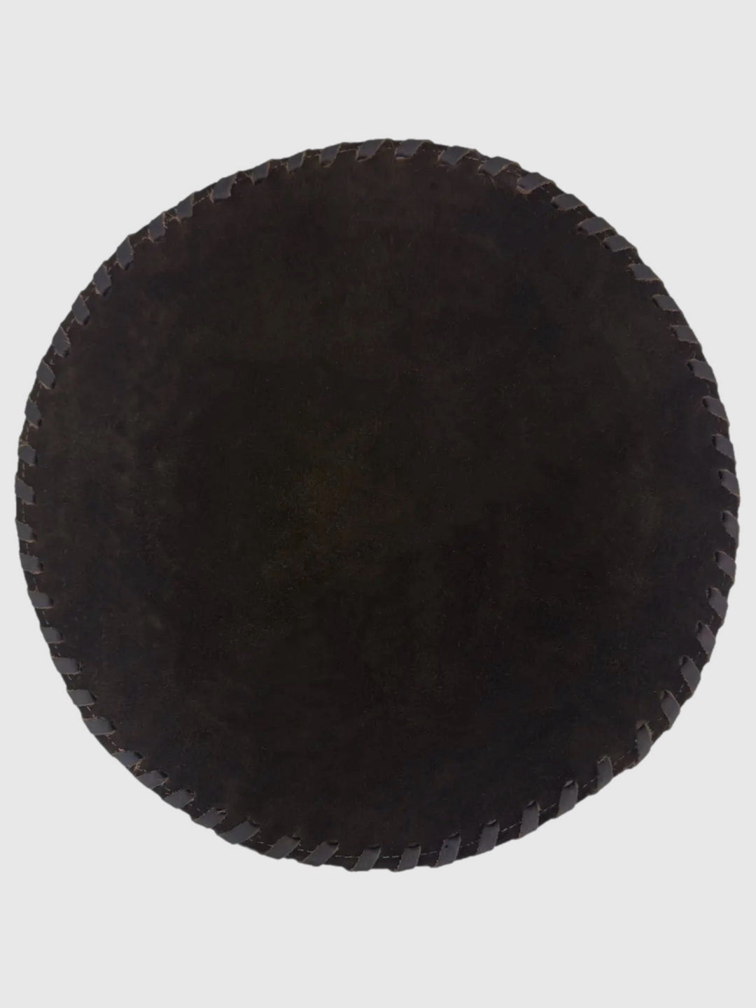 13” Round Cowhide Placemats