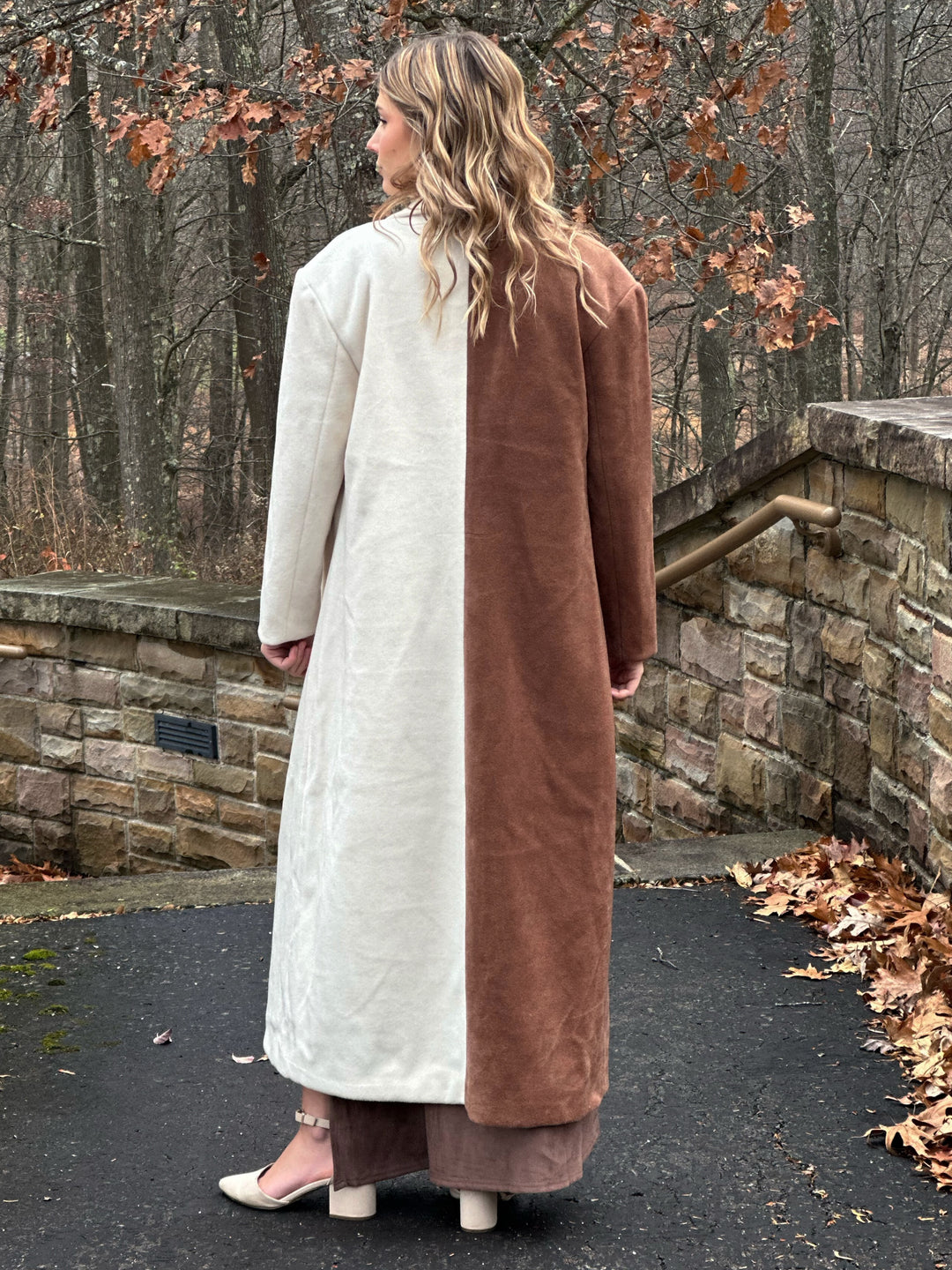 Sophia Tuxedo Long Coat