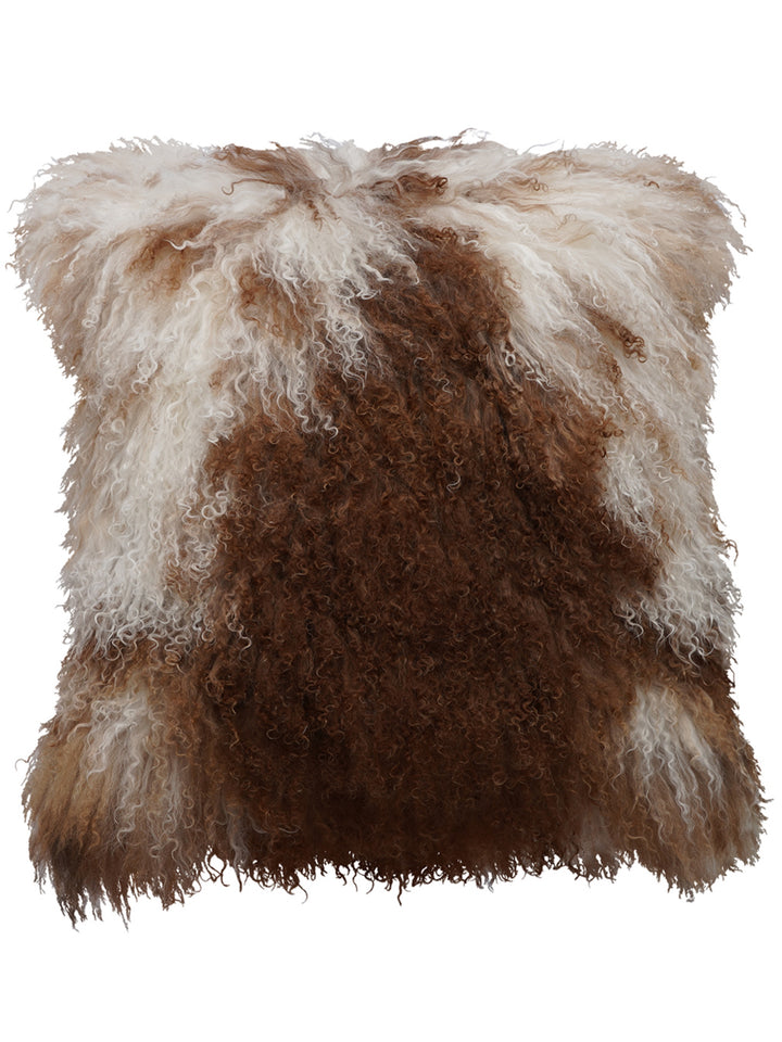 Authentic Tibetan Lamb 16” Decorative Pillow