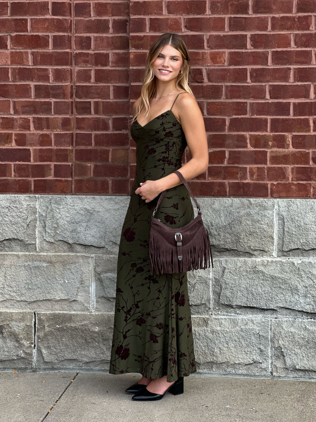 Isla Mesh Maxi Dress