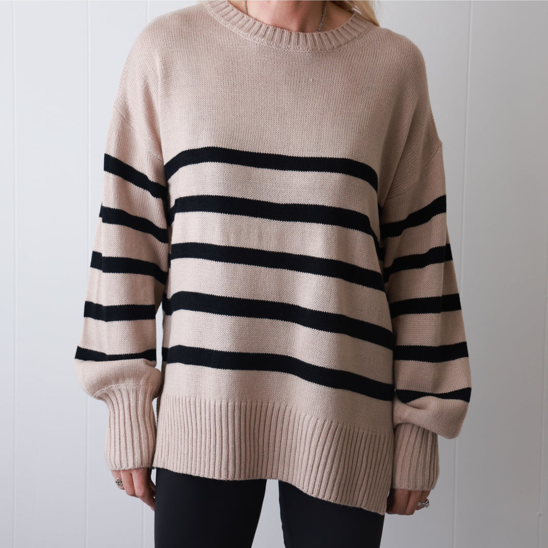 Crisp Days Oversized Sweater