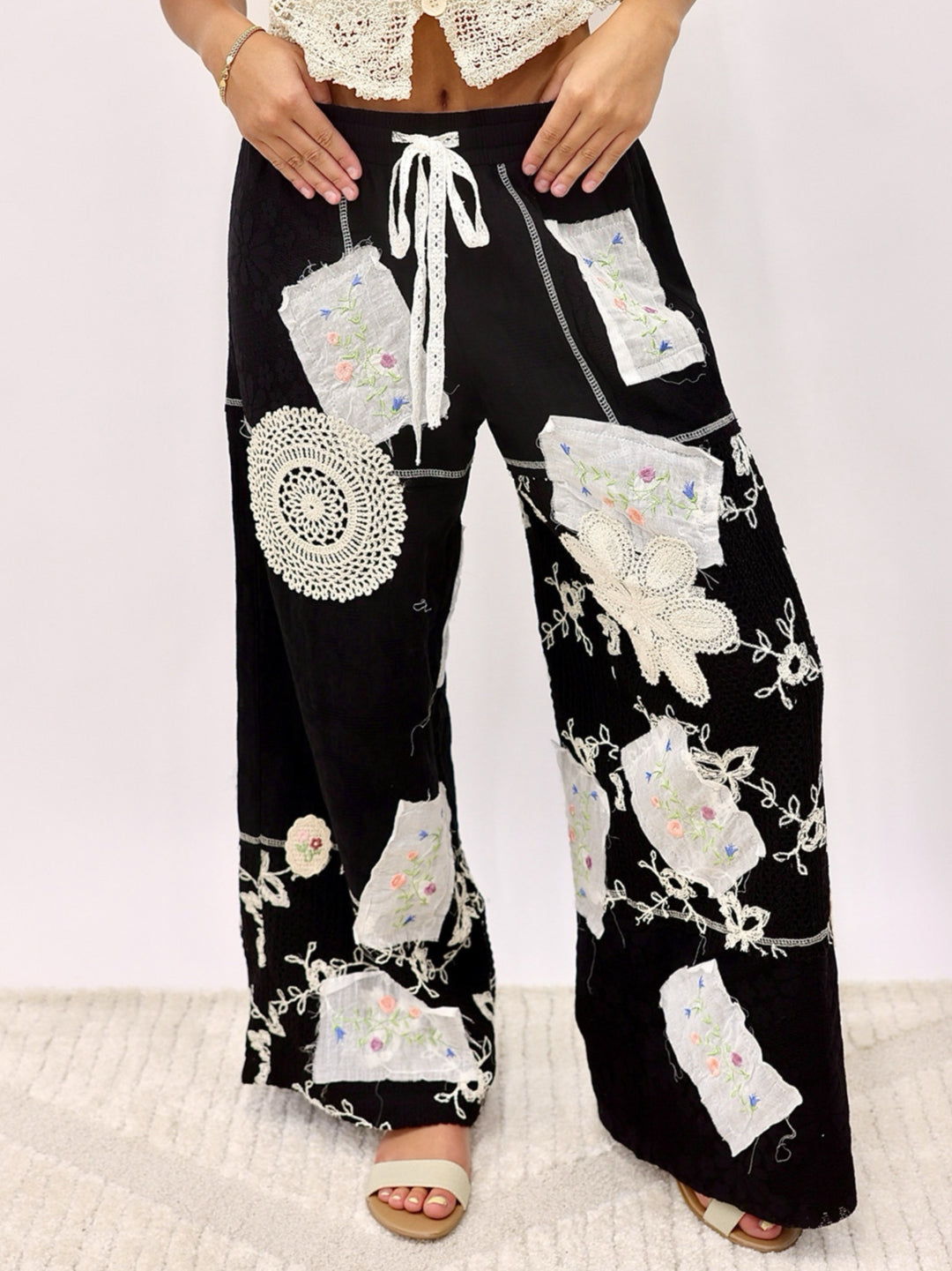POL Starlit Stitch Boho Pants