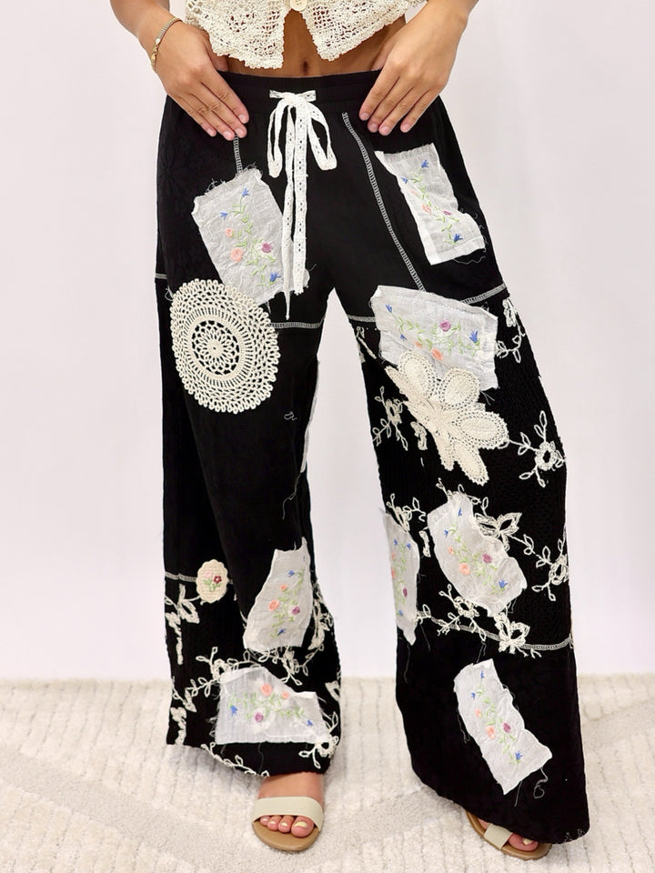 POL Starlit Stitch Boho Pants