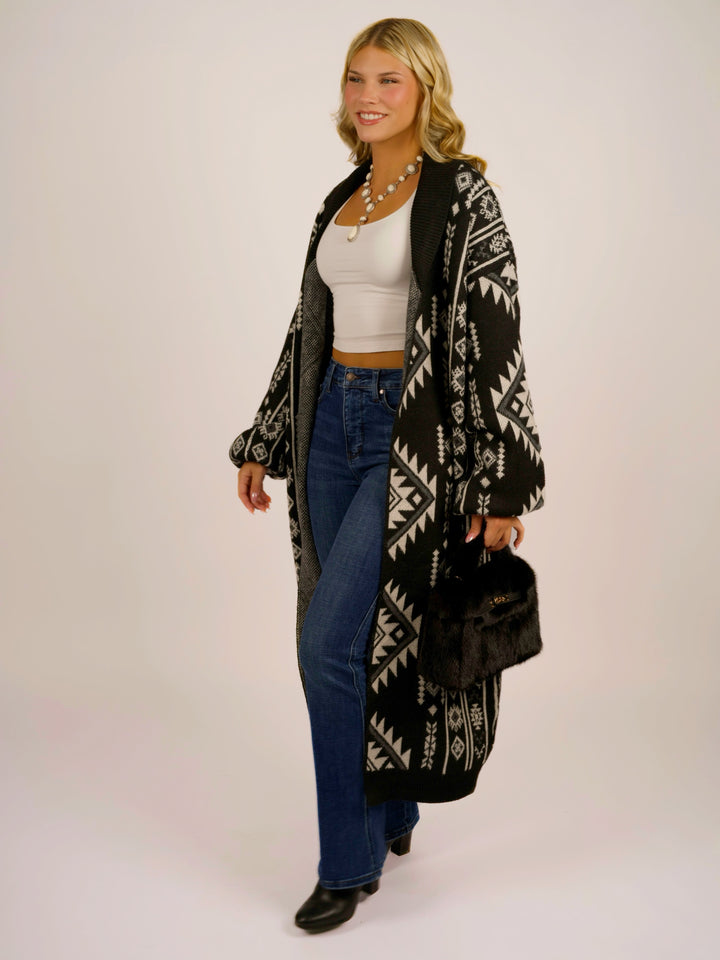 Aspen Aztec Western Cardigan