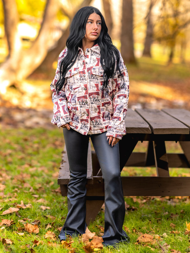 Keep It Wild Quilted Jacket