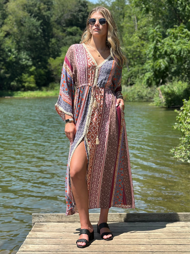 Sweet Escape Maxi Duster Dress