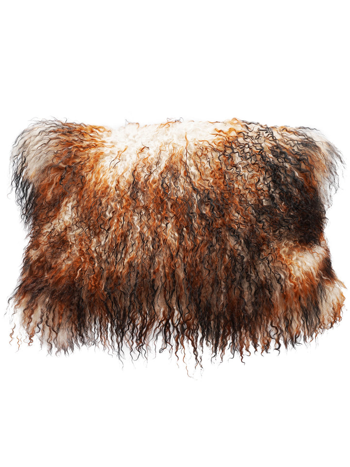 Authentic Tibetan Lamb 12x20” Lumbar Decorative Pillow