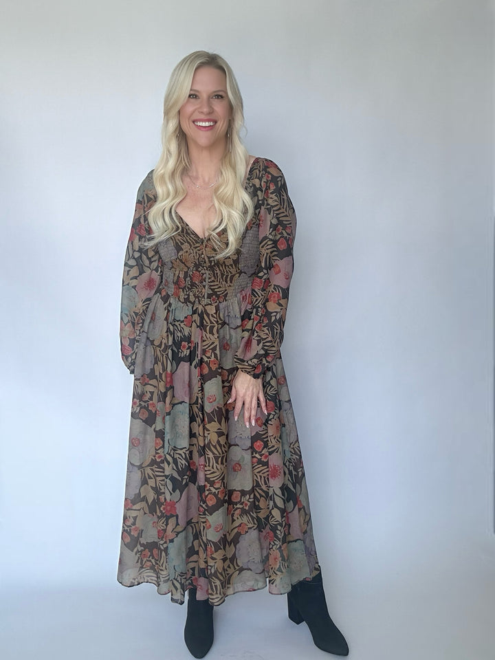 Botanical Beauty Maxi Dress