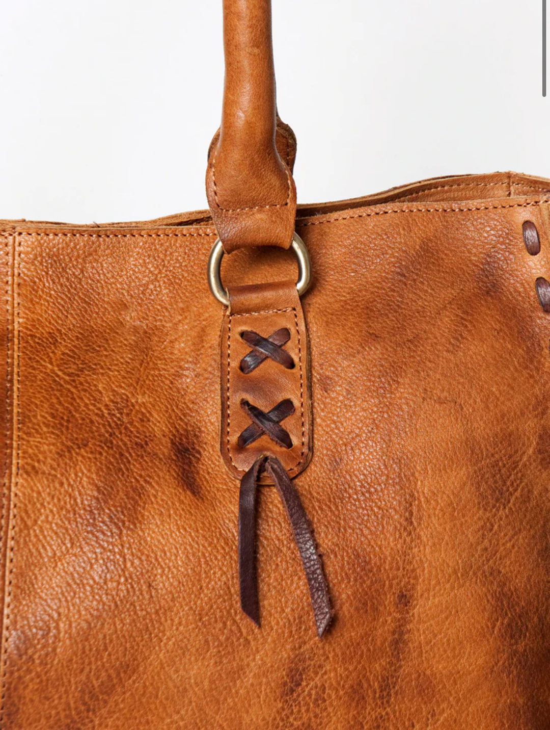 Chloe Leather Tote Bag