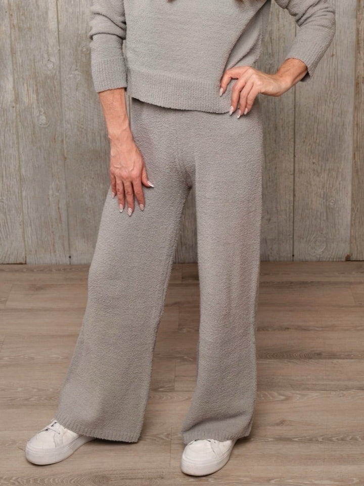 Super Soft Plush Wide Leg Pants