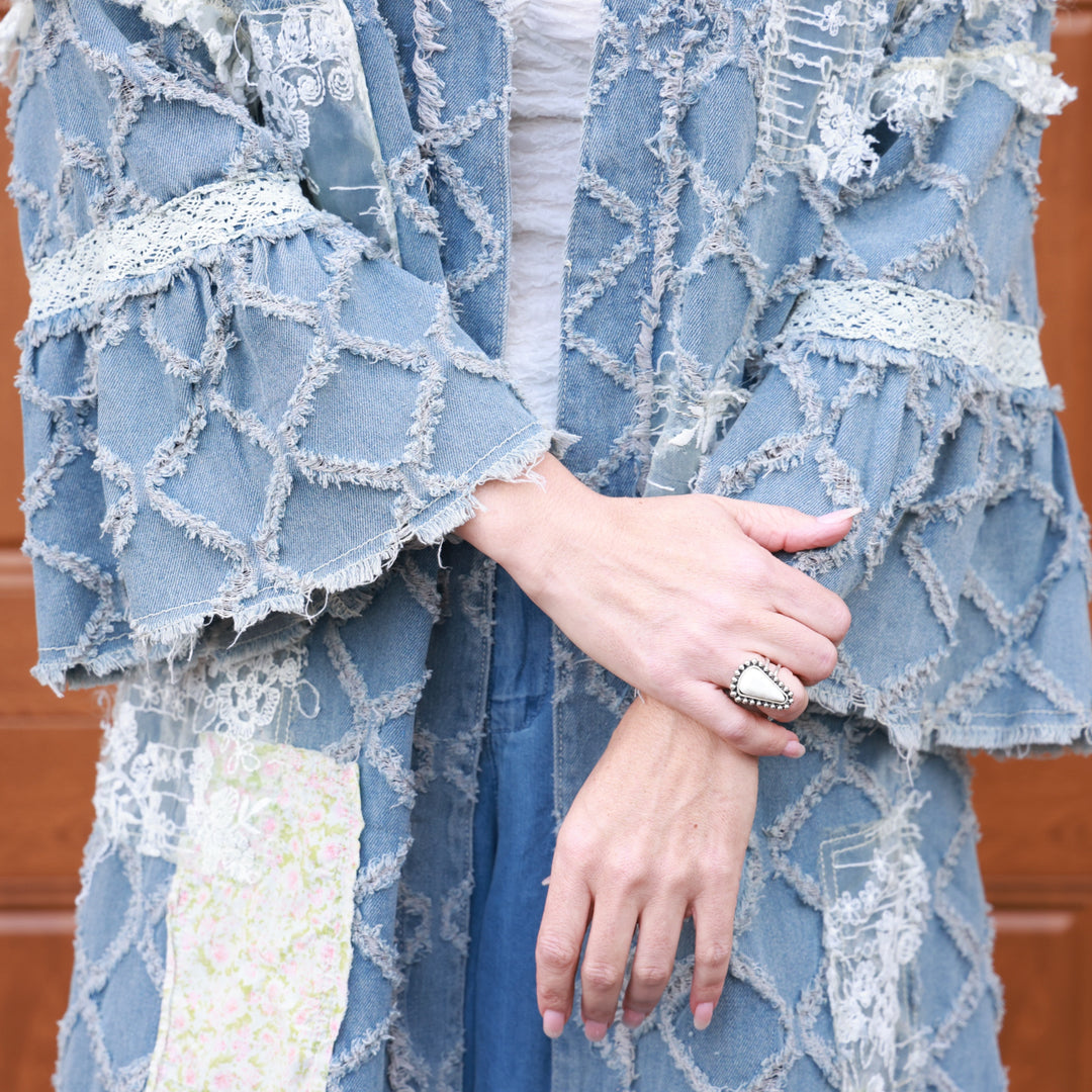 Denim Romance Cardigan