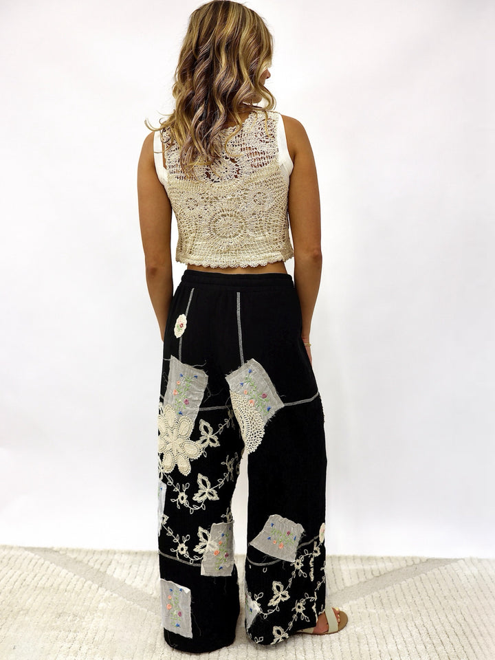 POL Starlit Stitch Boho Pants