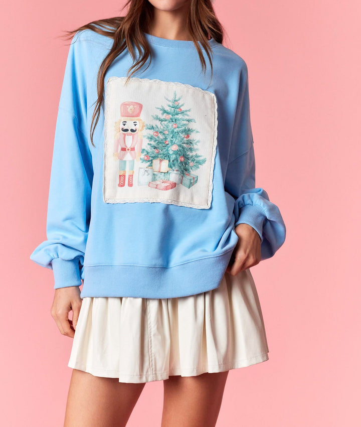 Vintage Holiday Charm Christmas Sweatshirt