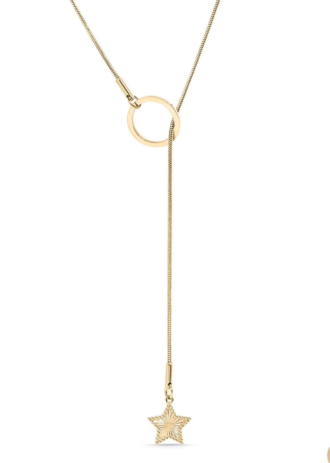 Star Lariat Necklace