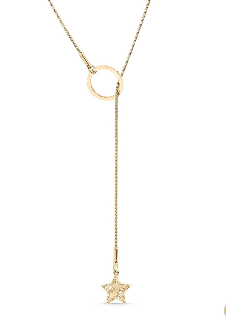 Star Lariat Necklace