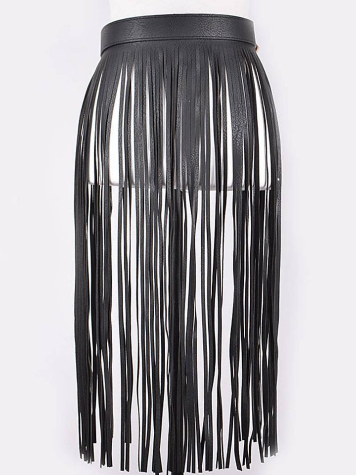Double Buckle Curtain Fringe Belt