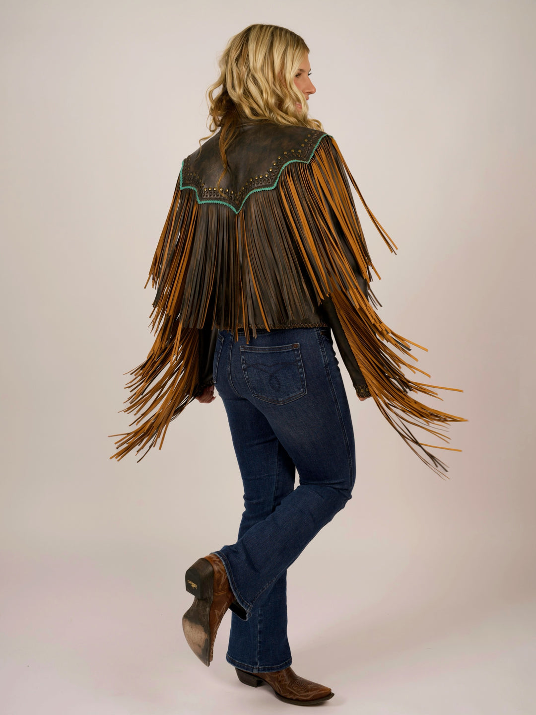 Wild Frontier Fringe Leather Jacket