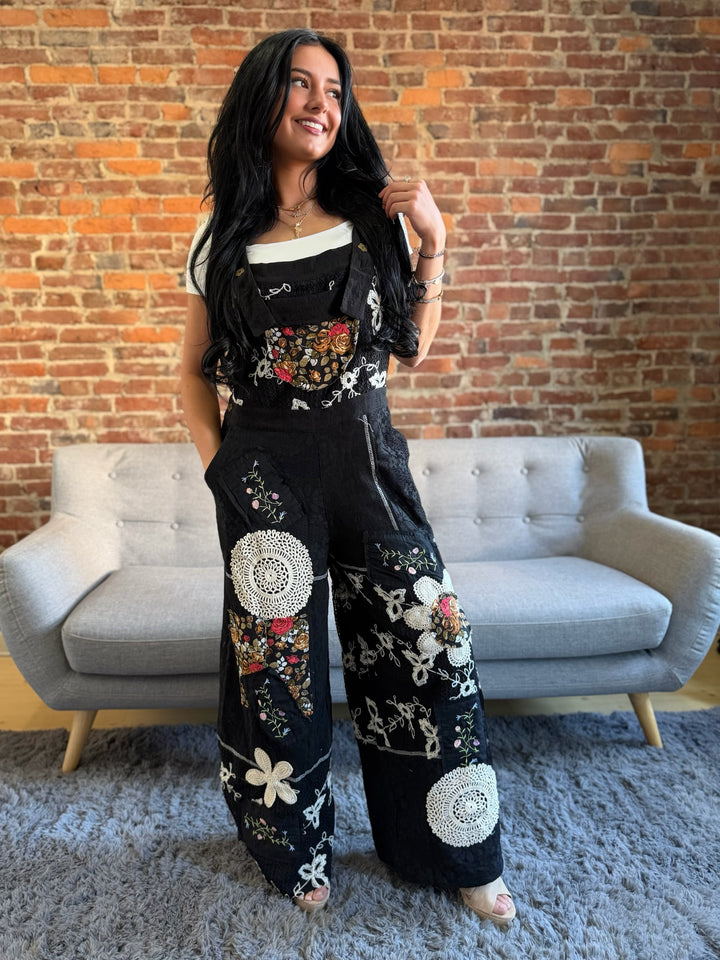 POL Starlit Stitch Overalls