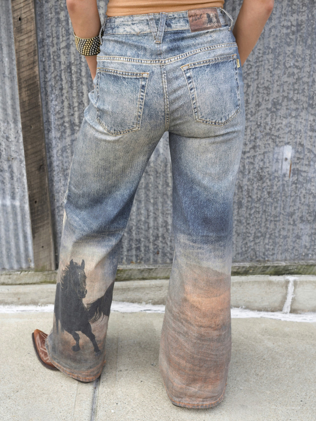 Wild Horse Wide Leg Jeans