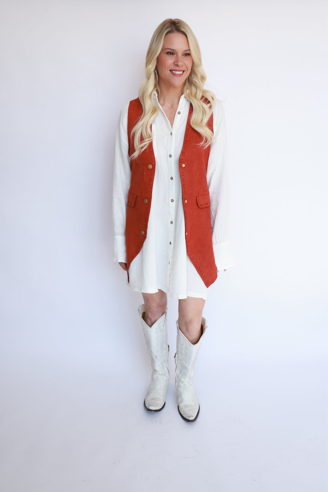 Harper's Haven Suede Vest