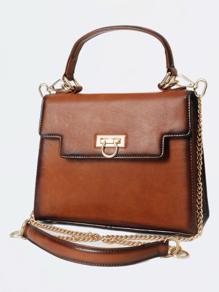 The Natalia Full-Grain Leather Handbag