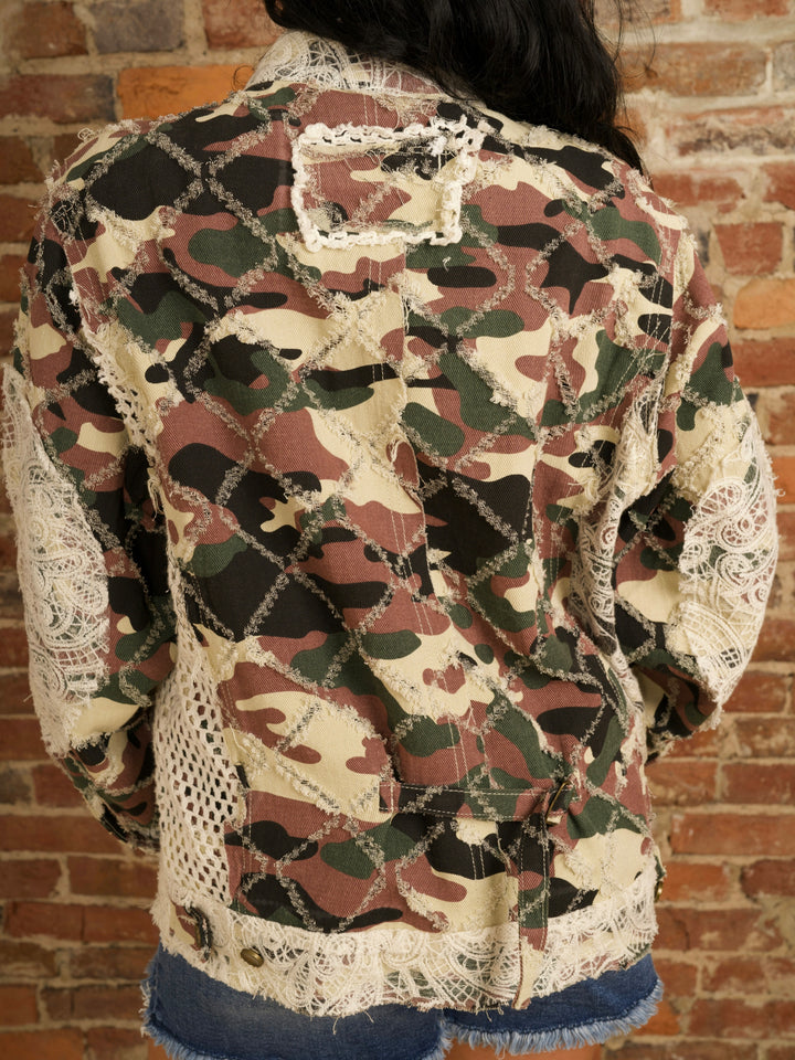 POL Urban Edge Camo Patchwork Jacket
