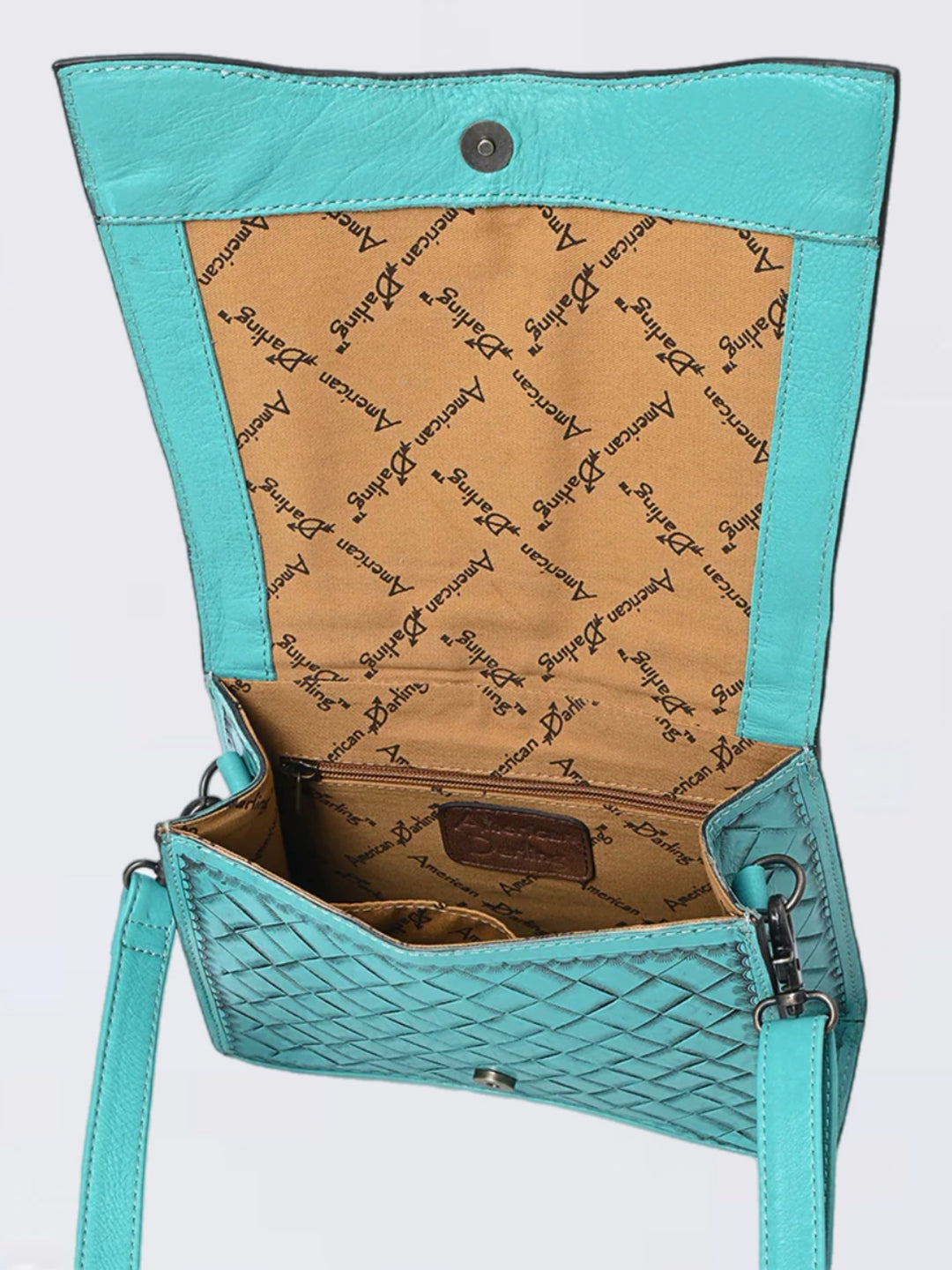 The Maverick - Tooled Leather Crossbody