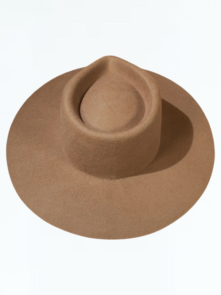 Almond Teardrop Panama Hat