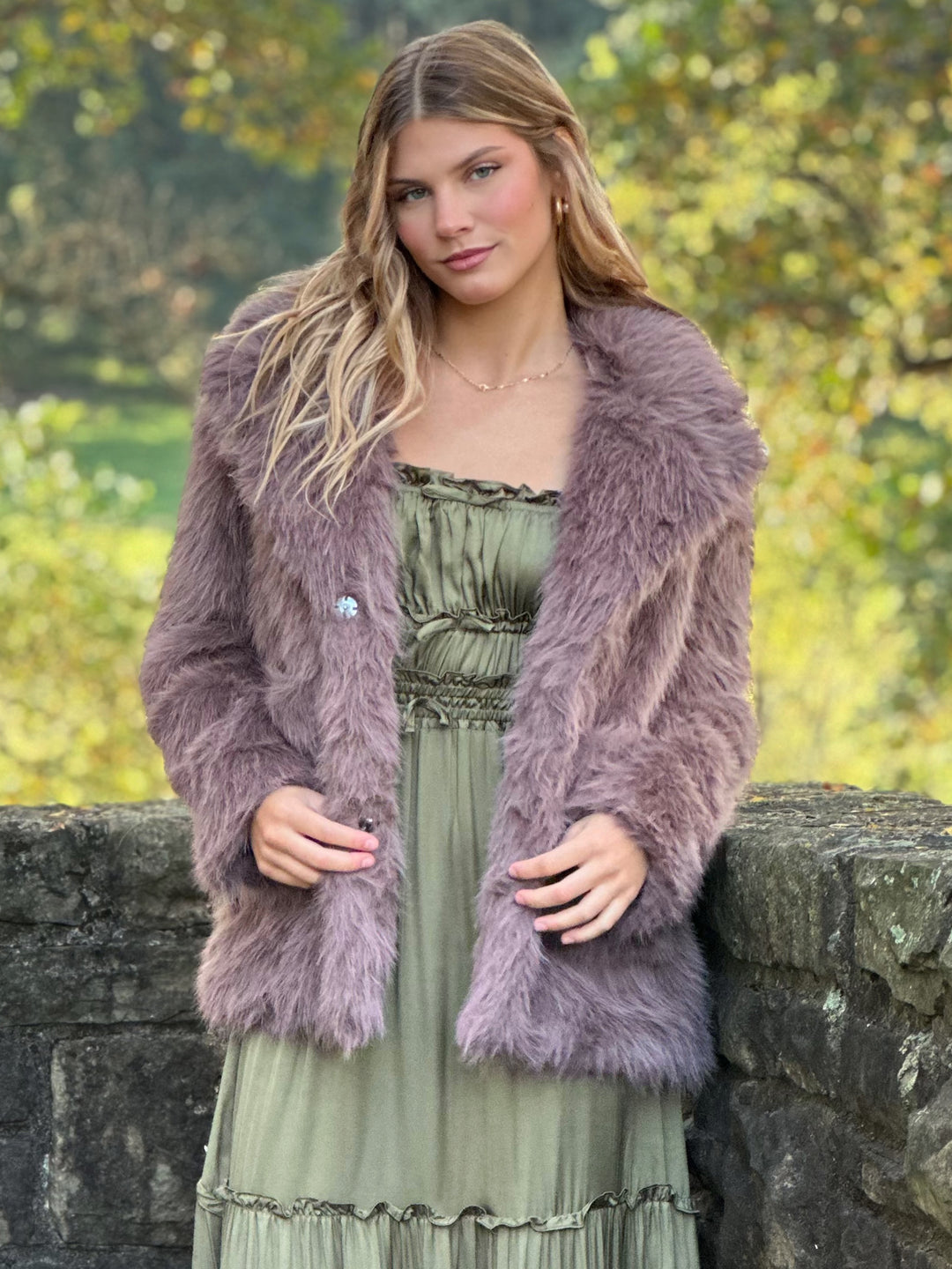Shaggy Soft Faux Fur Jacket