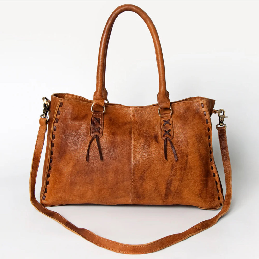 Chloe Leather Tote Bag