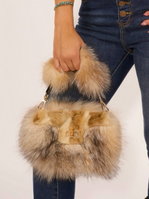 Mink and Fox Handbag