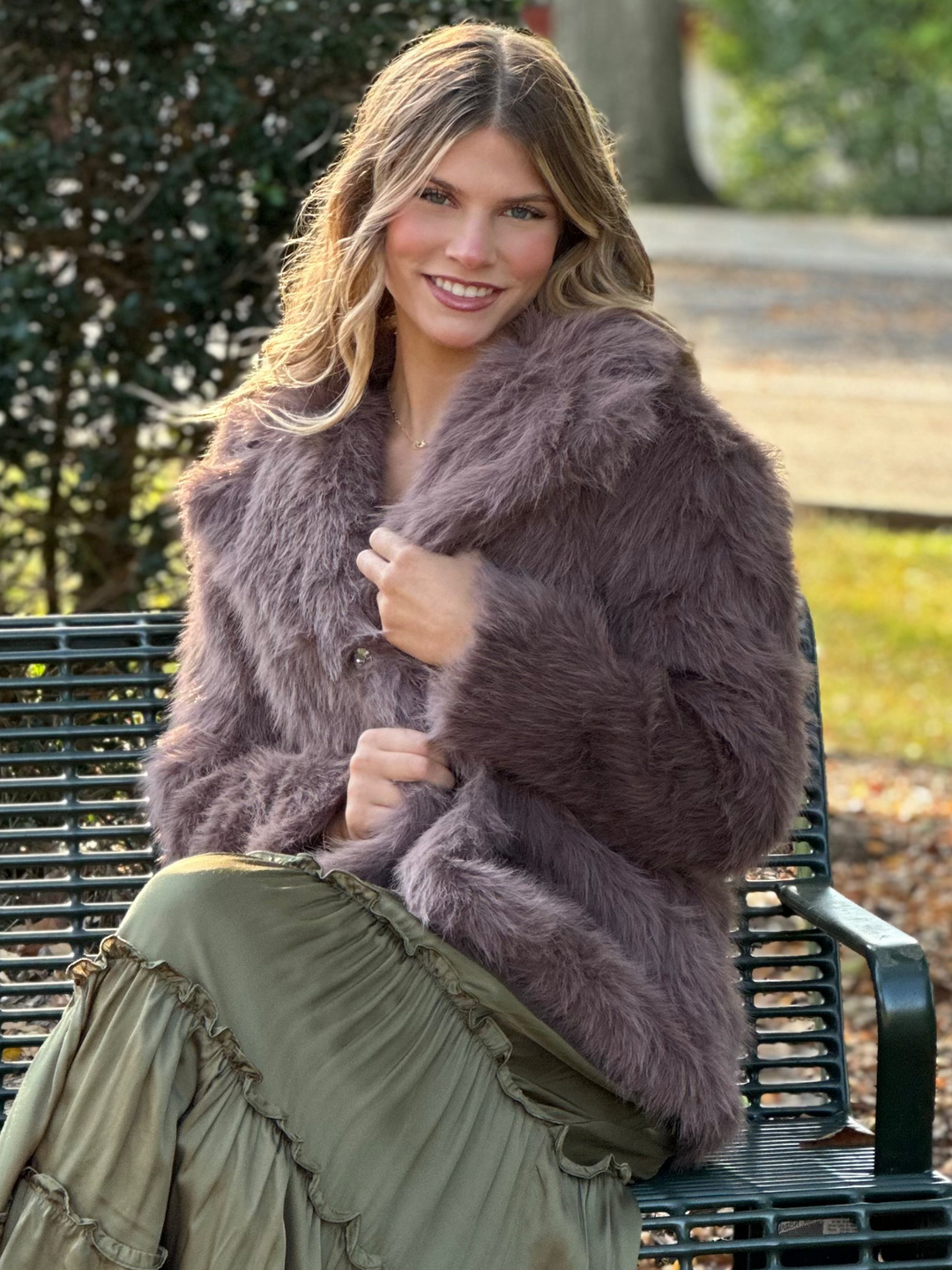 Shaggy Soft Faux Fur Jacket