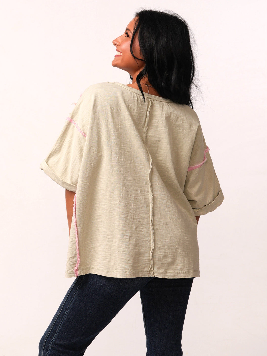Flower Patch Mineral Wash Top