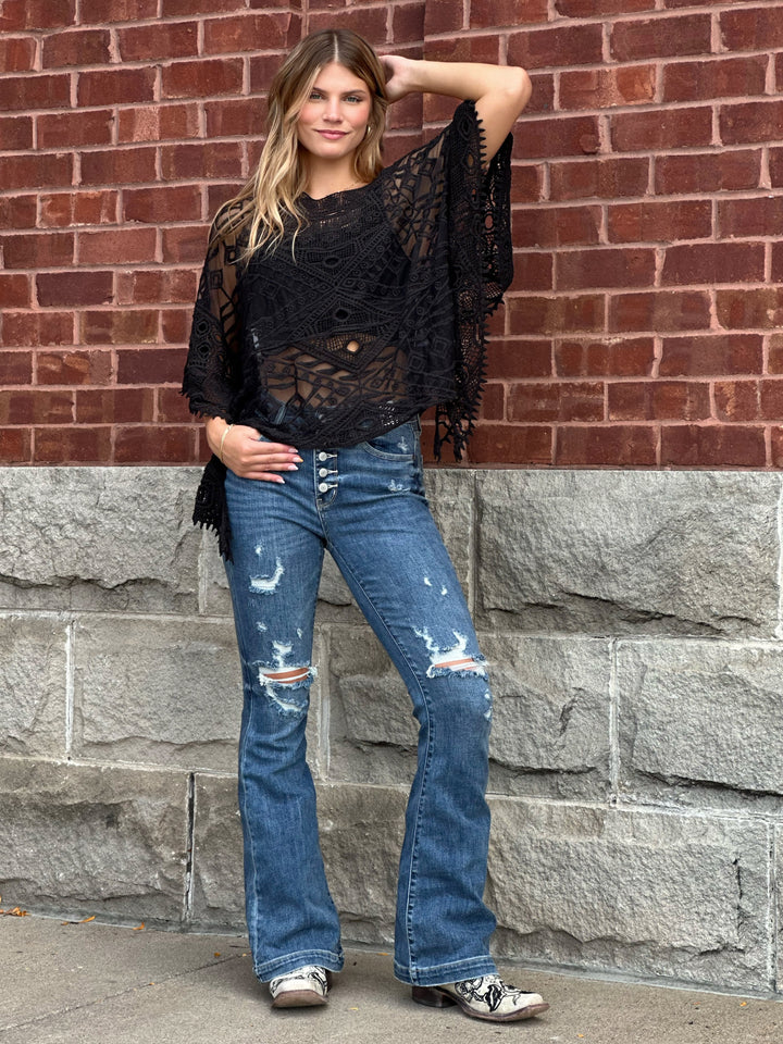 The Black Eliza Top